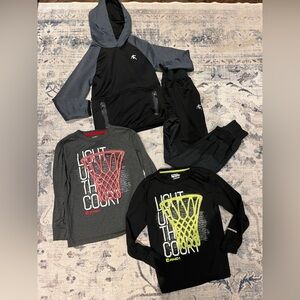 AND1 BOYS BUNDLE - Size 6/7 (tops) and 8 (pants)